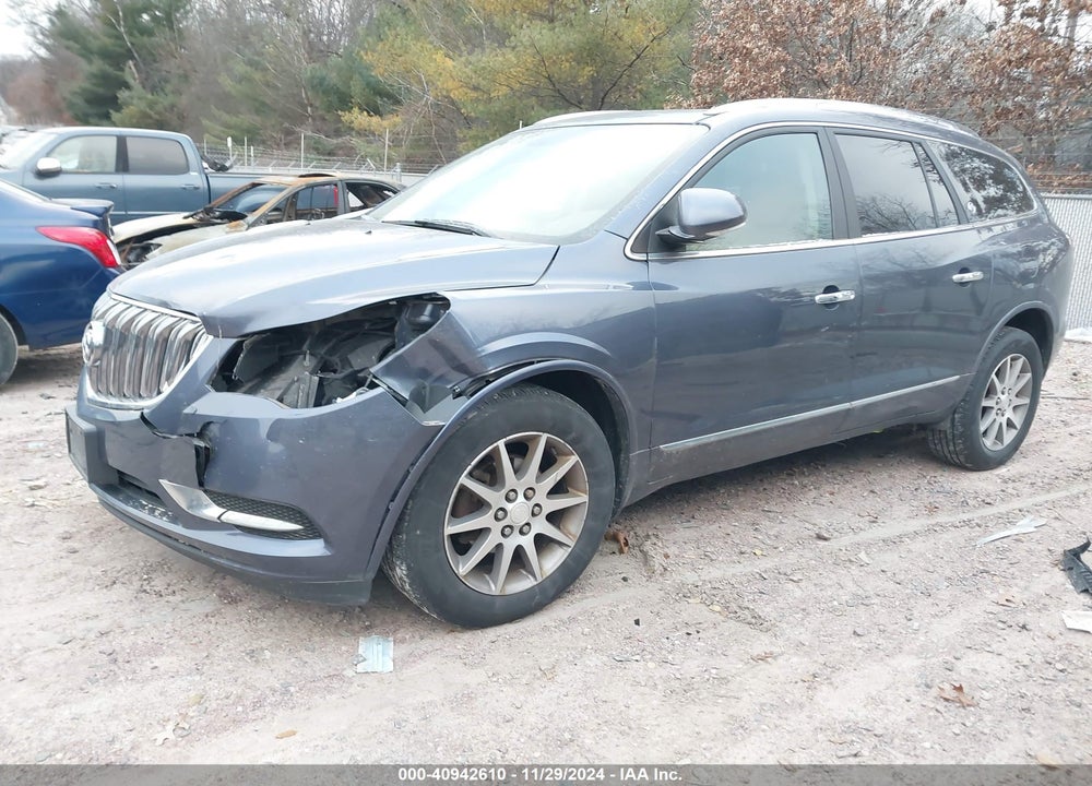 2014 BUICK ENCLAVE LEATHER VIN: 5GAKVBKD5EJ154745