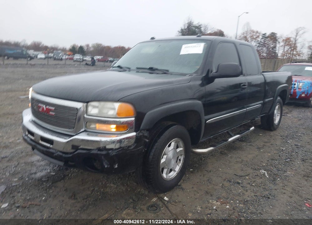 2005 GMC SIERRA 1500 SLT VIN: 1GTEK19ZX5Z186253