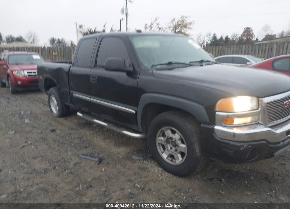 2005 GMC SIERRA 1500 SLT VIN: 1GTEK19ZX5Z186253