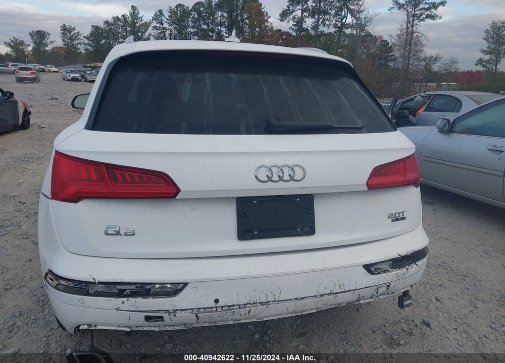 2018 AUDI Q5 2.0T PREMIUM/2.0T TECH PREMIUM VIN: WA1BNAFY7J2100724