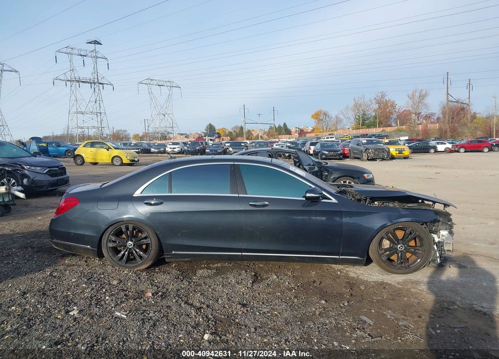 2017 MERCEDES-BENZ S 550 4MATIC VIN: WDDUG8FB2HA322297