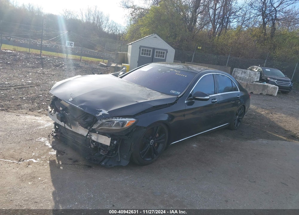 2017 MERCEDES-BENZ S 550 4MATIC VIN: WDDUG8FB2HA322297