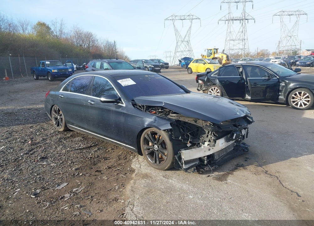 2017 MERCEDES-BENZ S 550 4MATIC VIN: WDDUG8FB2HA322297