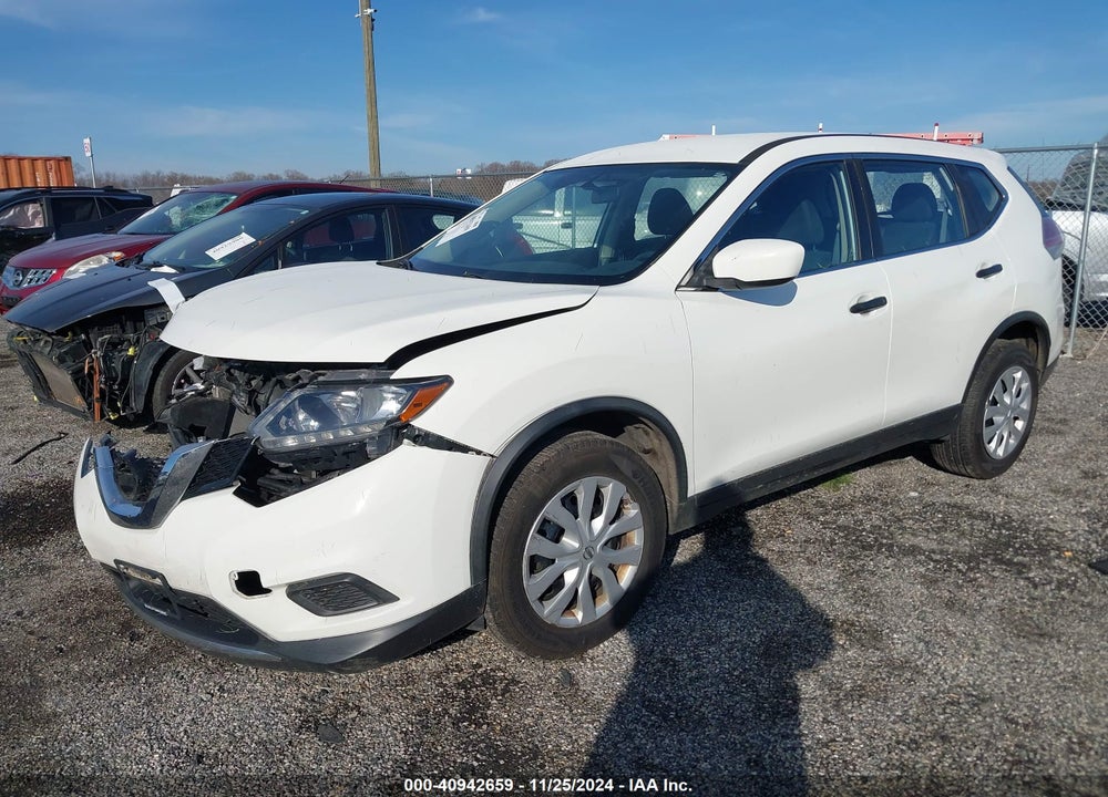 2016 NISSAN ROGUE S VIN: JN8AT2MVXGW146639