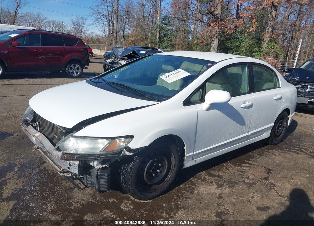 2010 HONDA CIVIC LX VIN: 2HGFA1F53AH548542