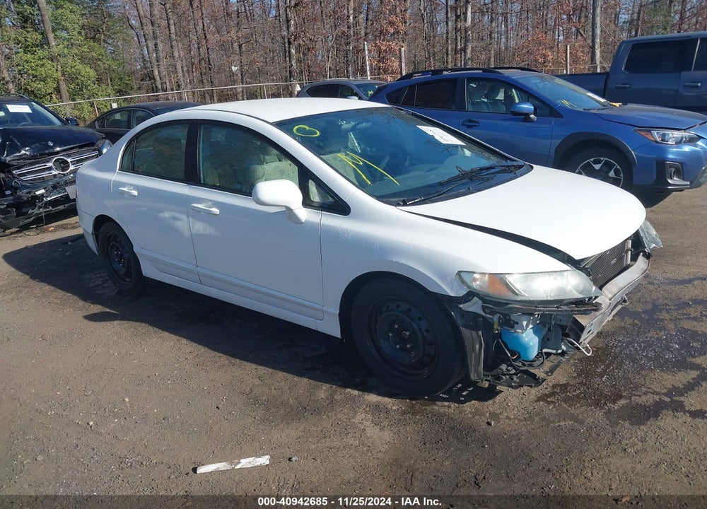 2010 HONDA CIVIC LX VIN: 2HGFA1F53AH548542