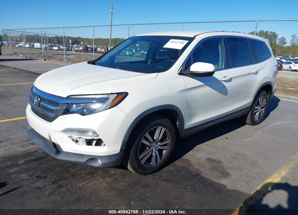 2016 HONDA PILOT EX VIN: 5FNYF6H31GB072811