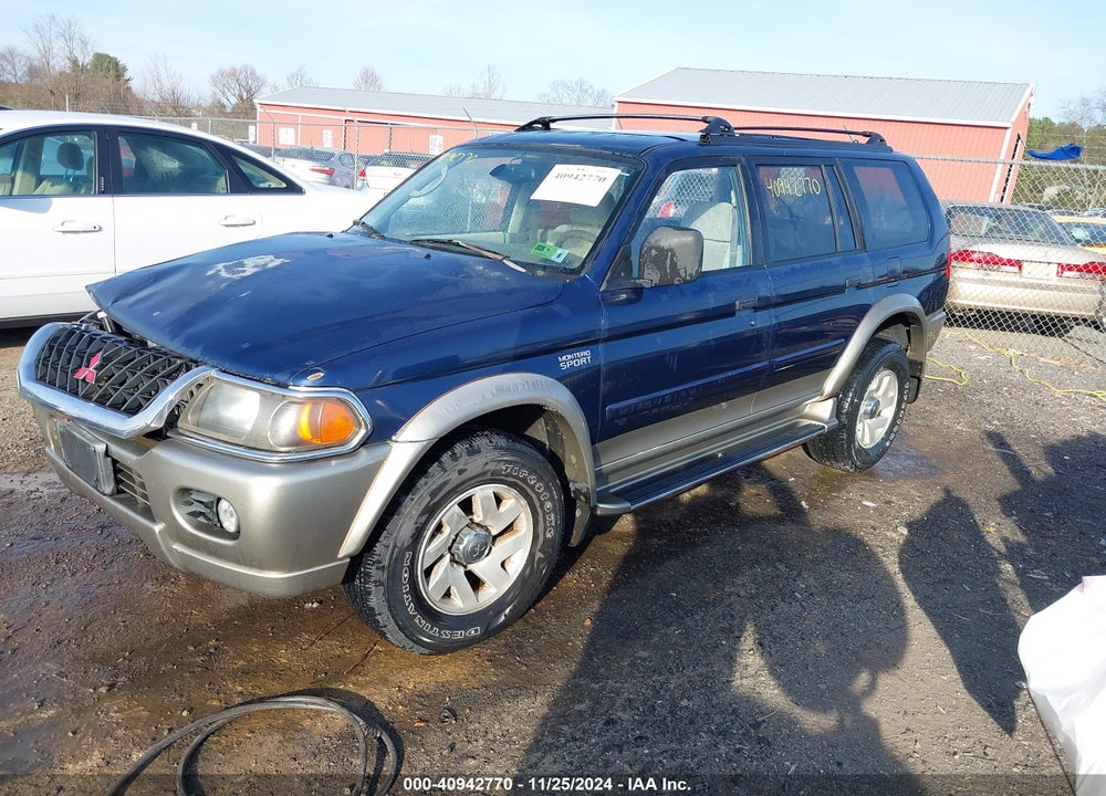 2000 MITSUBISHI MONTERO SPORT LS/XLS VIN: JA4MT31H1YP811057