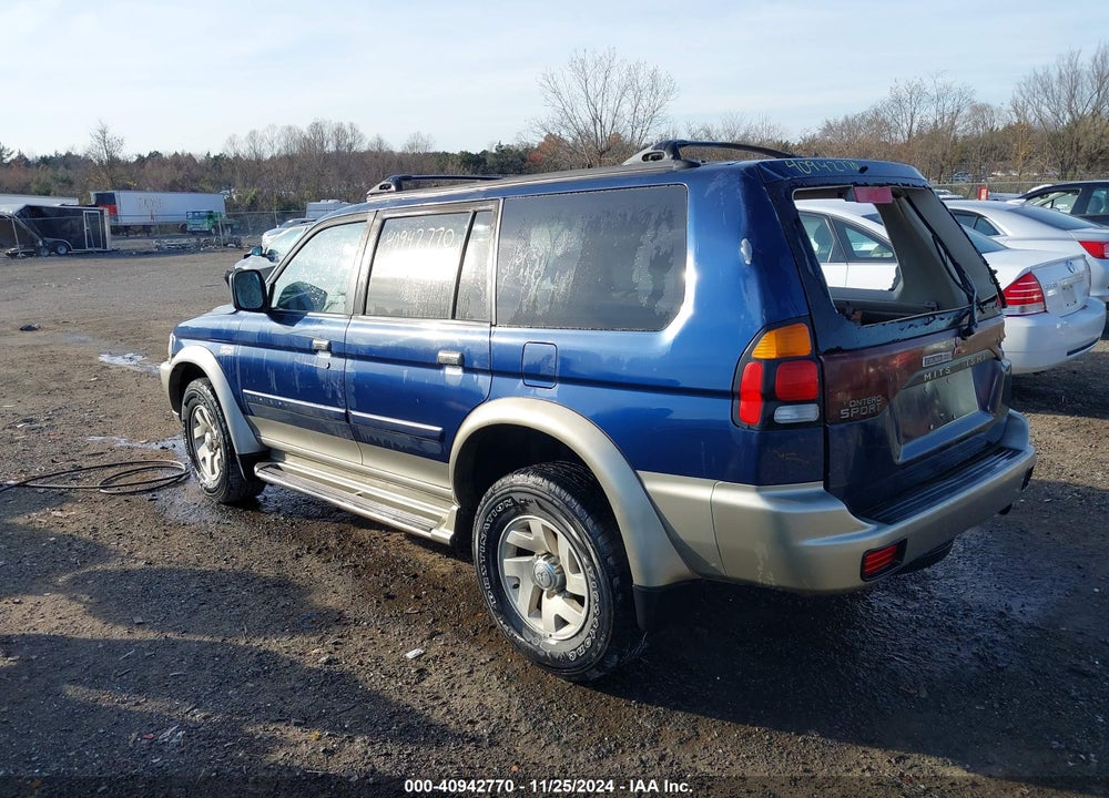 2000 MITSUBISHI MONTERO SPORT LS/XLS VIN: JA4MT31H1YP811057