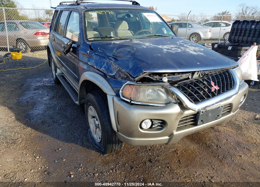 2000 MITSUBISHI MONTERO SPORT LS/XLS VIN: JA4MT31H1YP811057