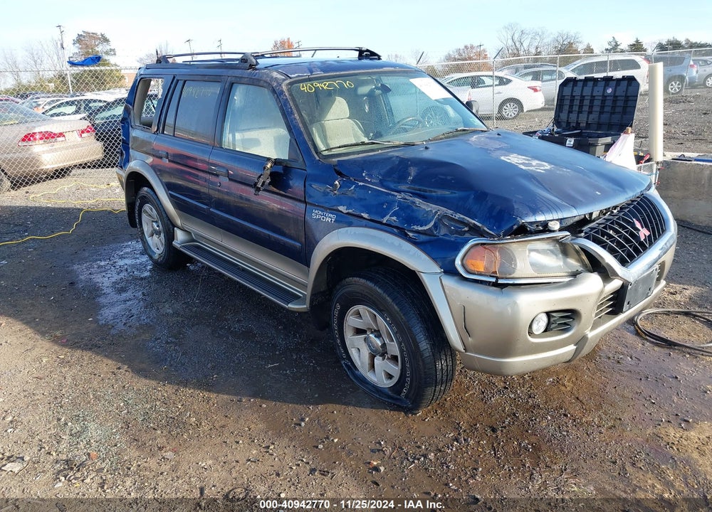 2000 MITSUBISHI MONTERO SPORT LS/XLS VIN: JA4MT31H1YP811057
