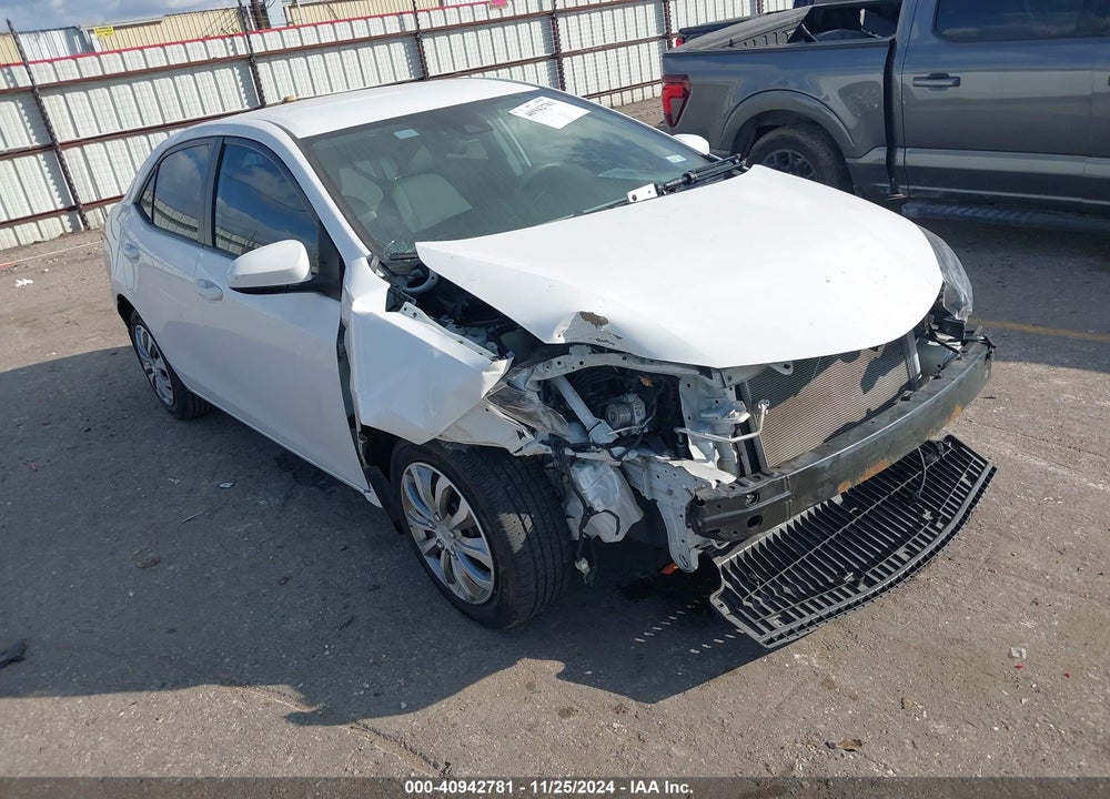 2017 TOYOTA COROLLA LE VIN: 2T1BURHE0HC922884