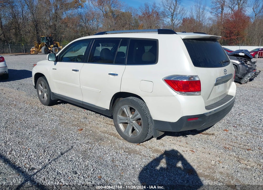 2013 TOYOTA HIGHLANDER LIMITED V6 VIN: 5TDYK3EH0DS137746