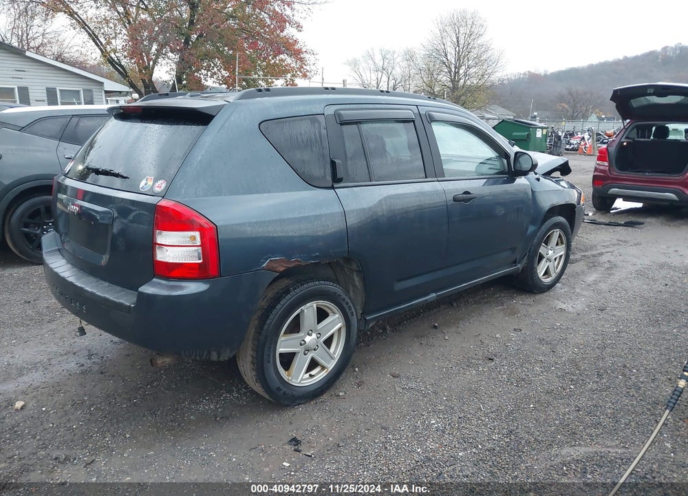 2007 JEEP COMPASS SPORT VIN: 1J8FT47W77D365435