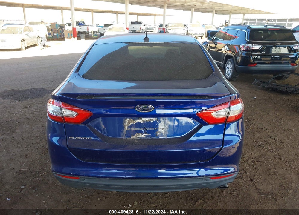 2016 FORD FUSION S VIN: 3FA6P0G75GR259821