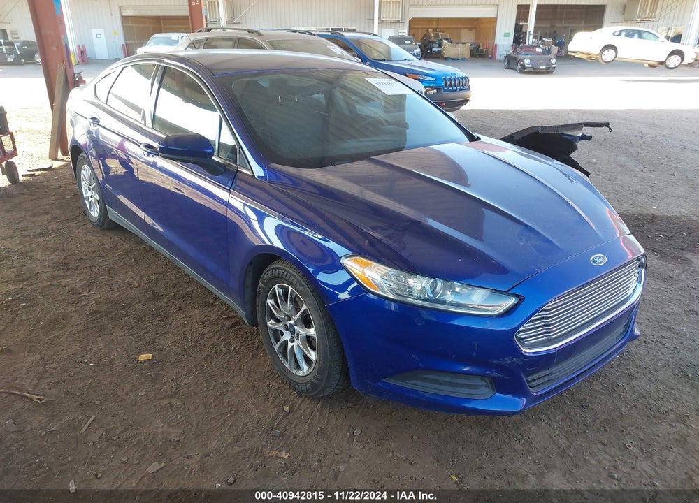 2016 FORD FUSION S VIN: 3FA6P0G75GR259821