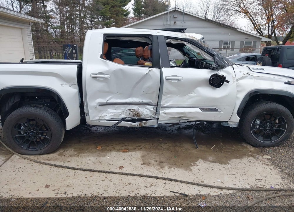 2024 TOYOTA TUNDRA HYBRID 1794 LIMITED EDITION VIN: 5TFWC5DB1RX073490