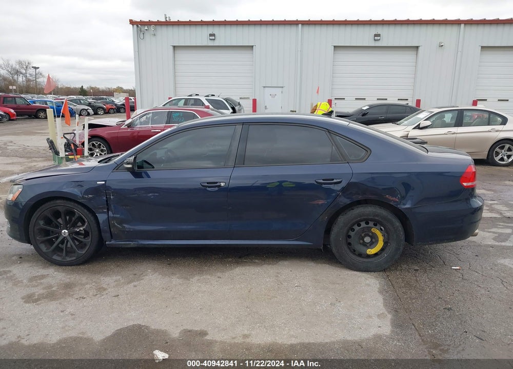 2014 VOLKSWAGEN PASSAT VIN: 1VWAT7A31EC074687