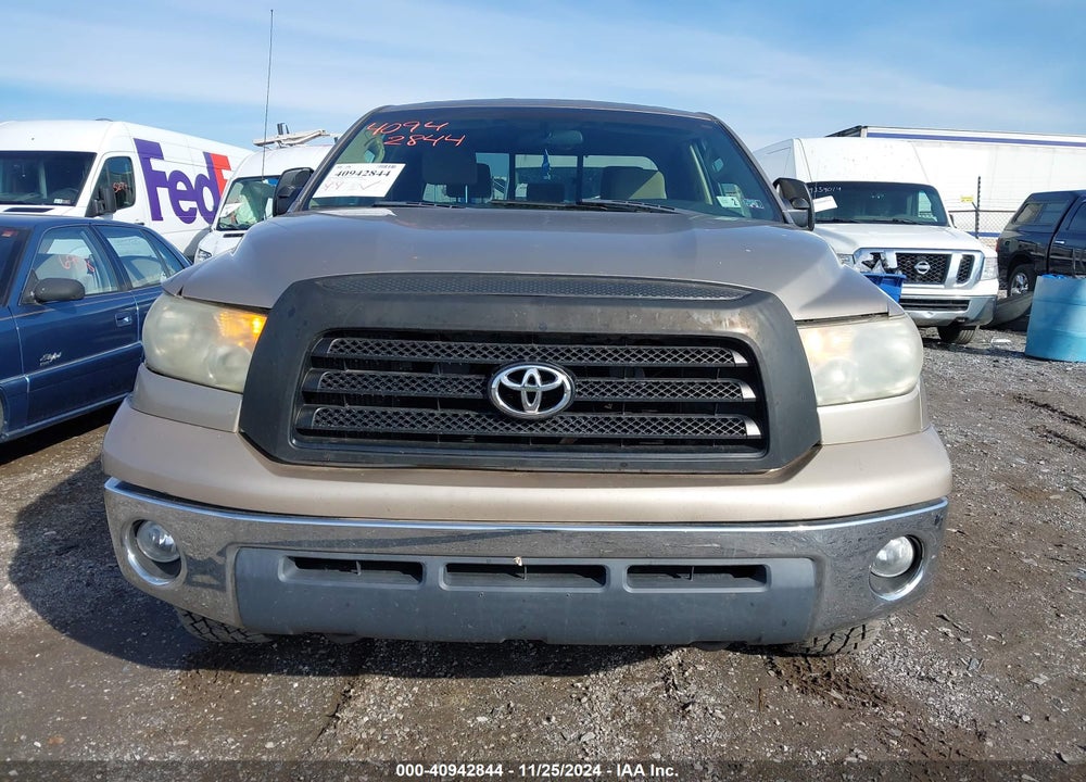 2008 TOYOTA TUNDRA BASE 5.7L V8 VIN: 5TBBV54148S491619
