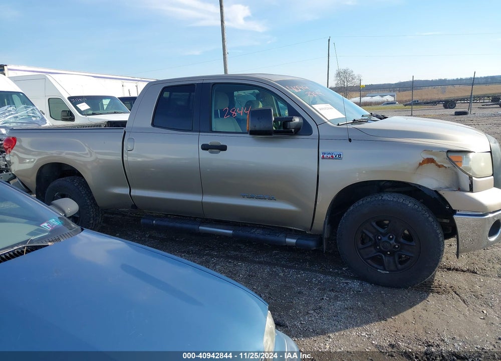 2008 TOYOTA TUNDRA BASE 5.7L V8 VIN: 5TBBV54148S491619