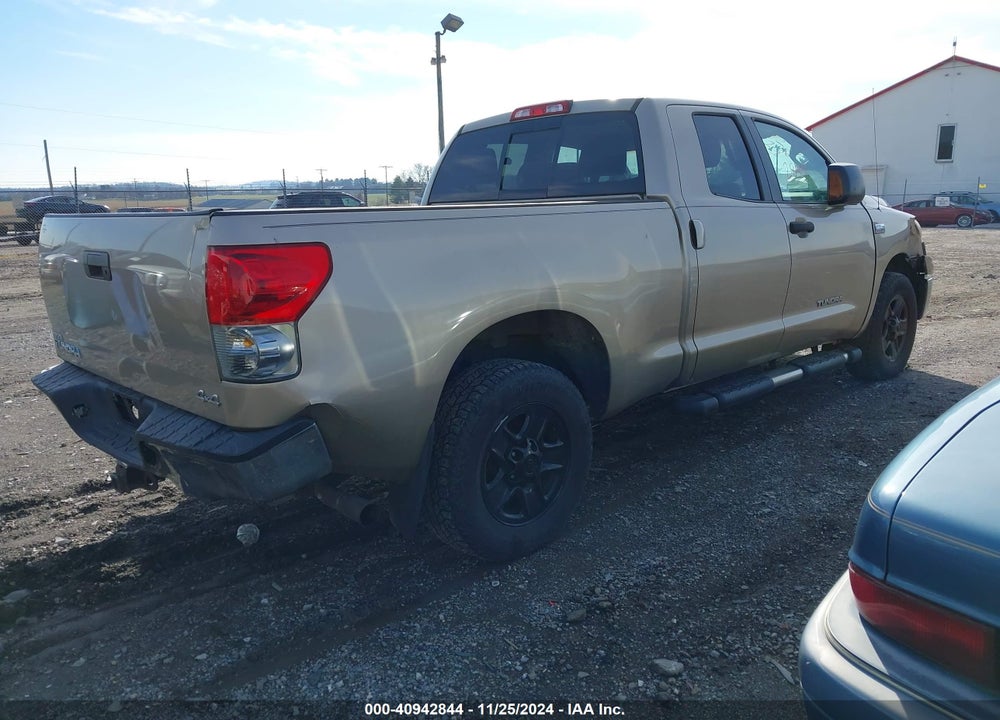 2008 TOYOTA TUNDRA BASE 5.7L V8 VIN: 5TBBV54148S491619