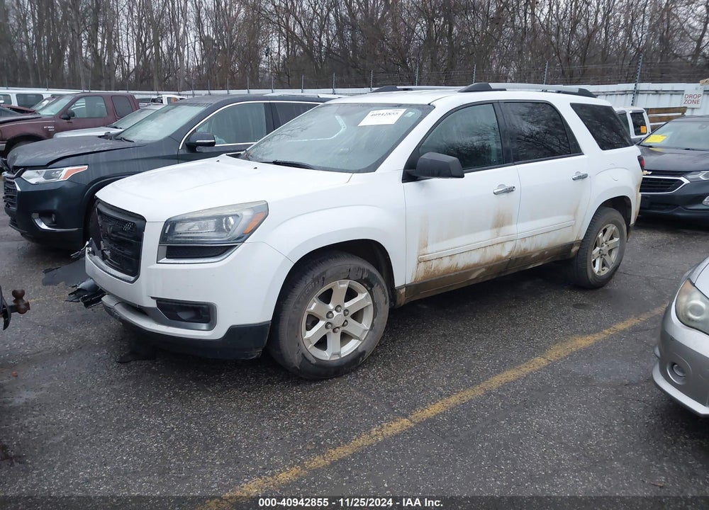 2016 GMC ACADIA SLE-2 VIN: 1GKKRPKD2GJ284666
