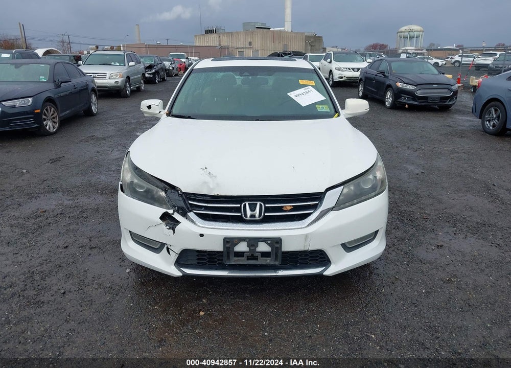 2013 HONDA ACCORD EX-L V-6 VIN: 1HGCR3F85DA010011