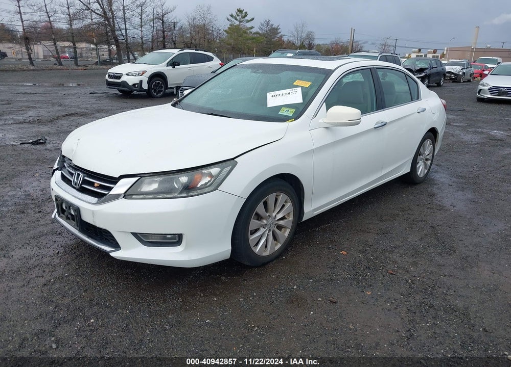 2013 HONDA ACCORD EX-L V-6 VIN: 1HGCR3F85DA010011