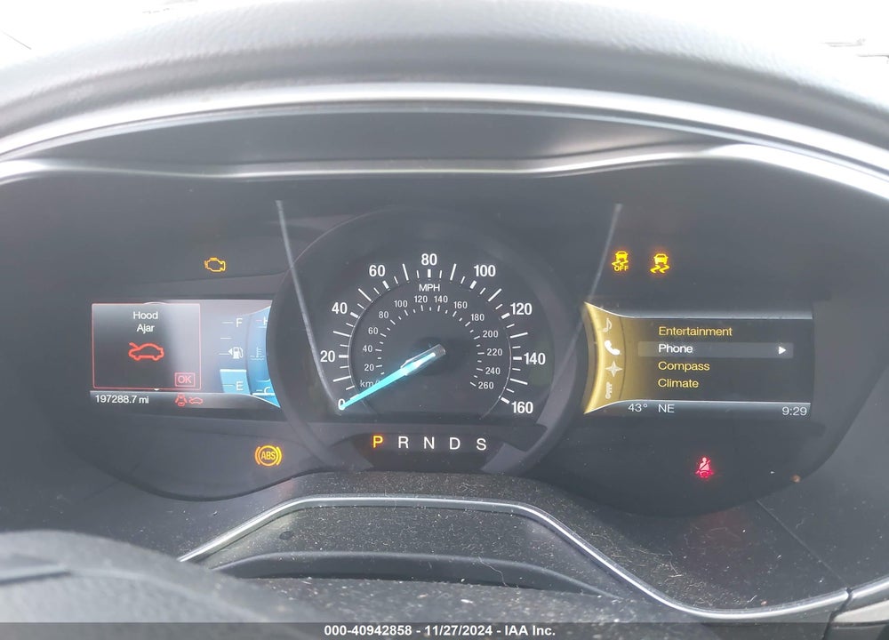 2014 FORD FUSION SE VIN: 3FA6P0H73ER172964