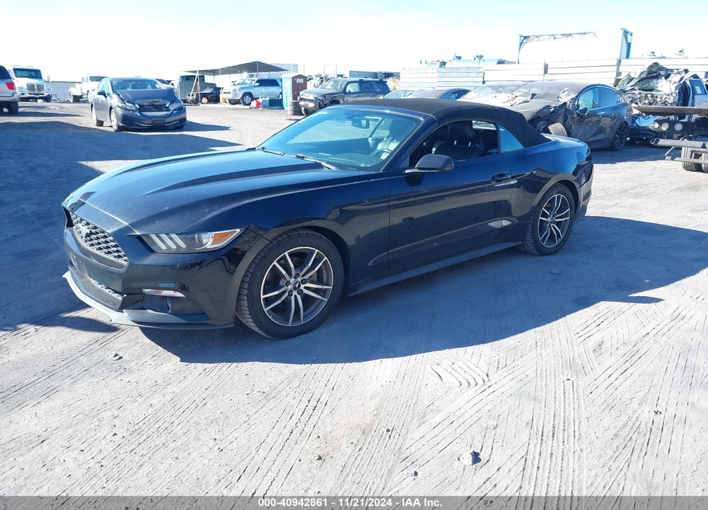 2015 FORD MUSTANG ECOBOOST PREMIUM VIN: 1FATP8UH3F5426595