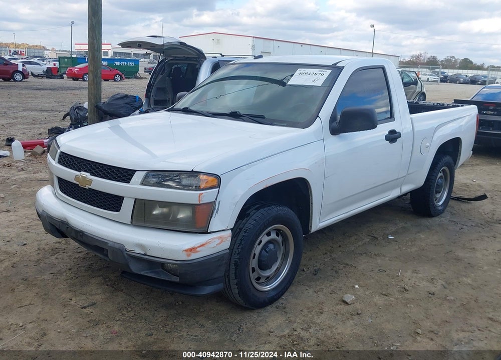 2012 CHEVROLET COLORADO WORK TRUCK VIN: 1GCCSBF91C8161729