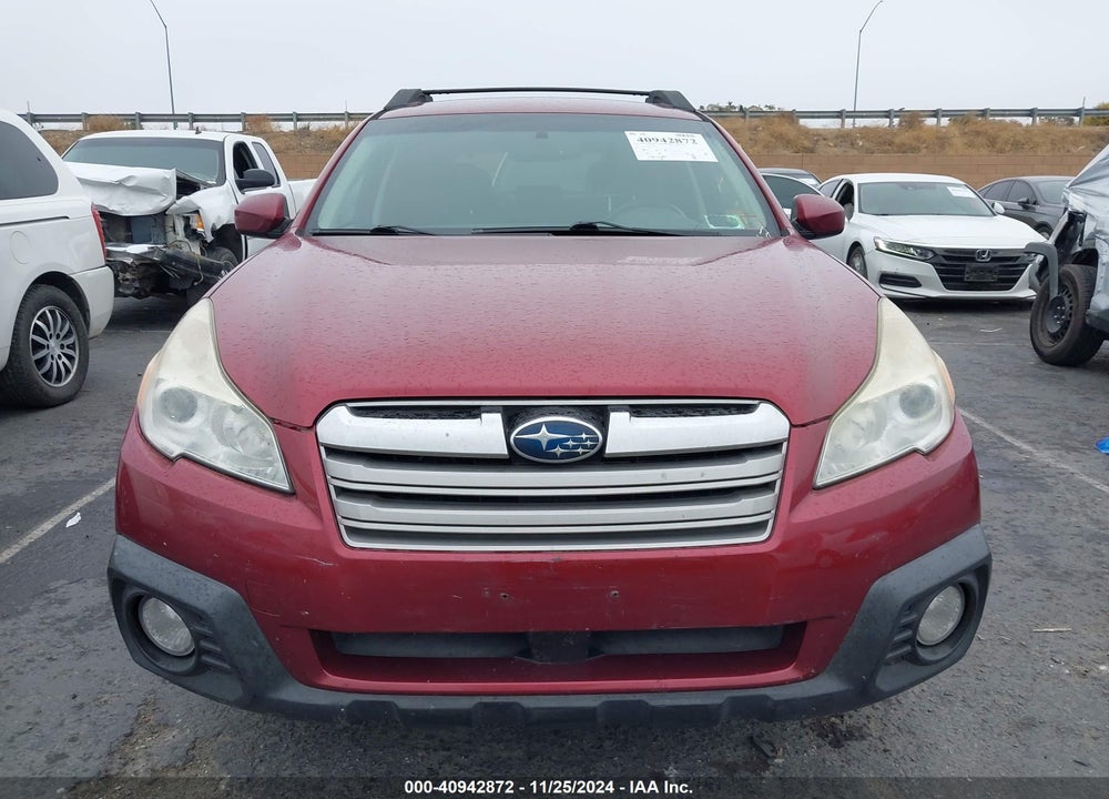 2013 SUBARU OUTBACK 2.5I PREMIUM VIN: 4S4BRBCC8D3321056