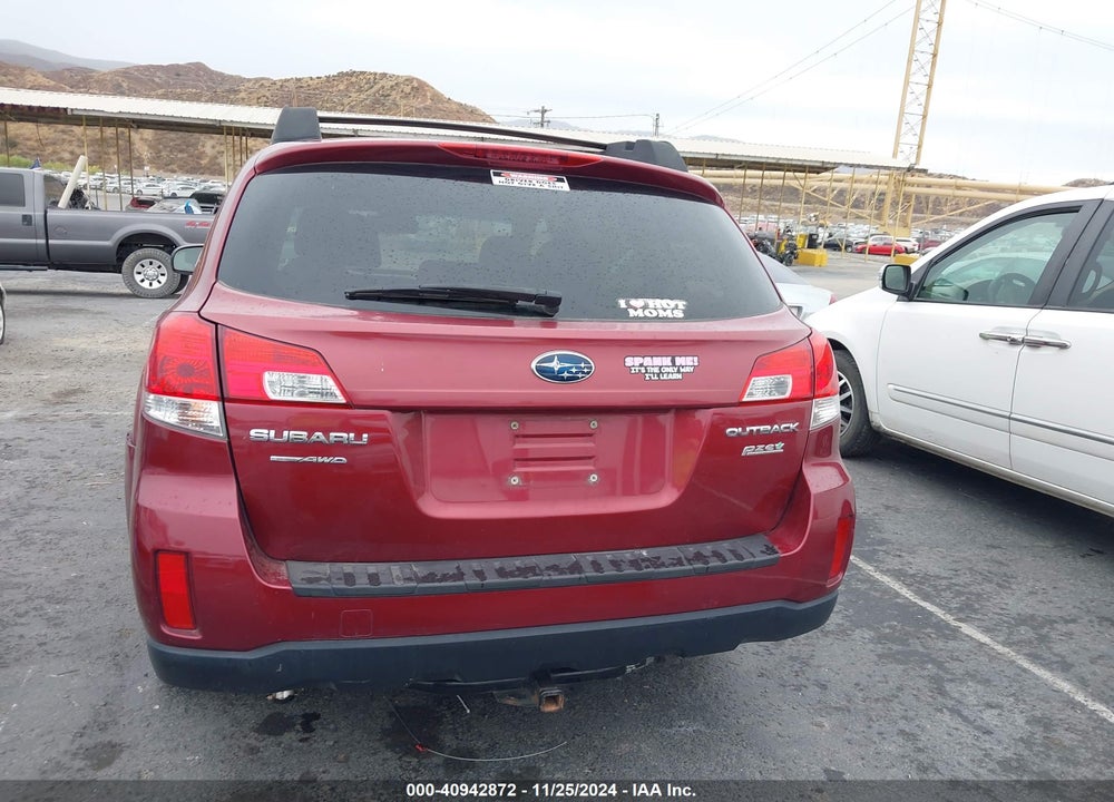 2013 SUBARU OUTBACK 2.5I PREMIUM VIN: 4S4BRBCC8D3321056