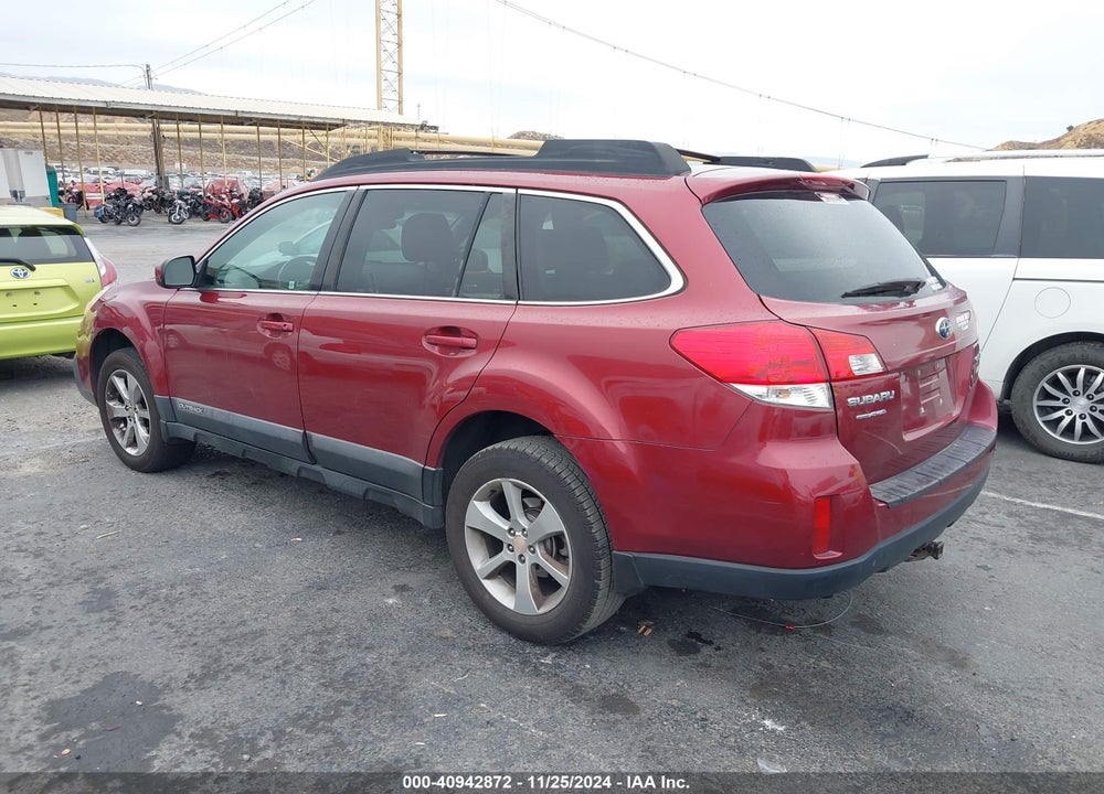 2013 SUBARU OUTBACK 2.5I PREMIUM VIN: 4S4BRBCC8D3321056