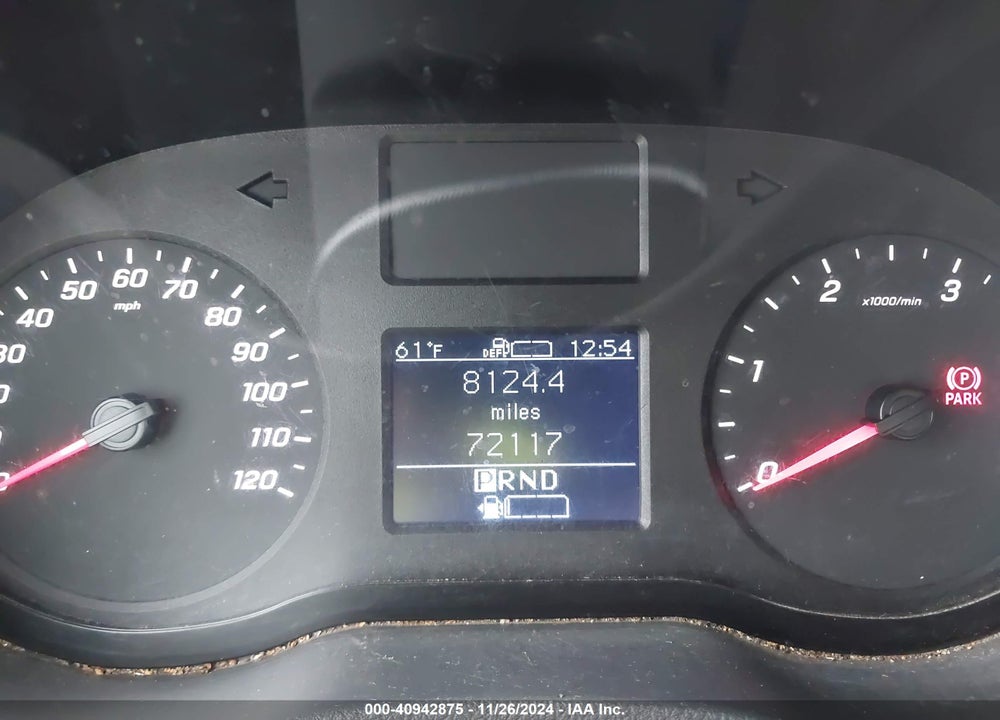 2020 MERCEDES-BENZ SPRINTER 2500 STANDARD ROOF V6 VIN: W1W4EBHY9LT022840