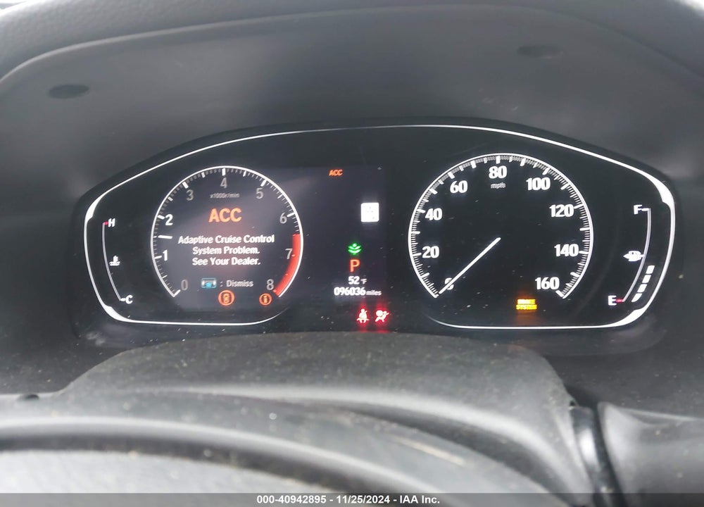 2019 HONDA ACCORD VIN: 1HGCV1F31KA052645