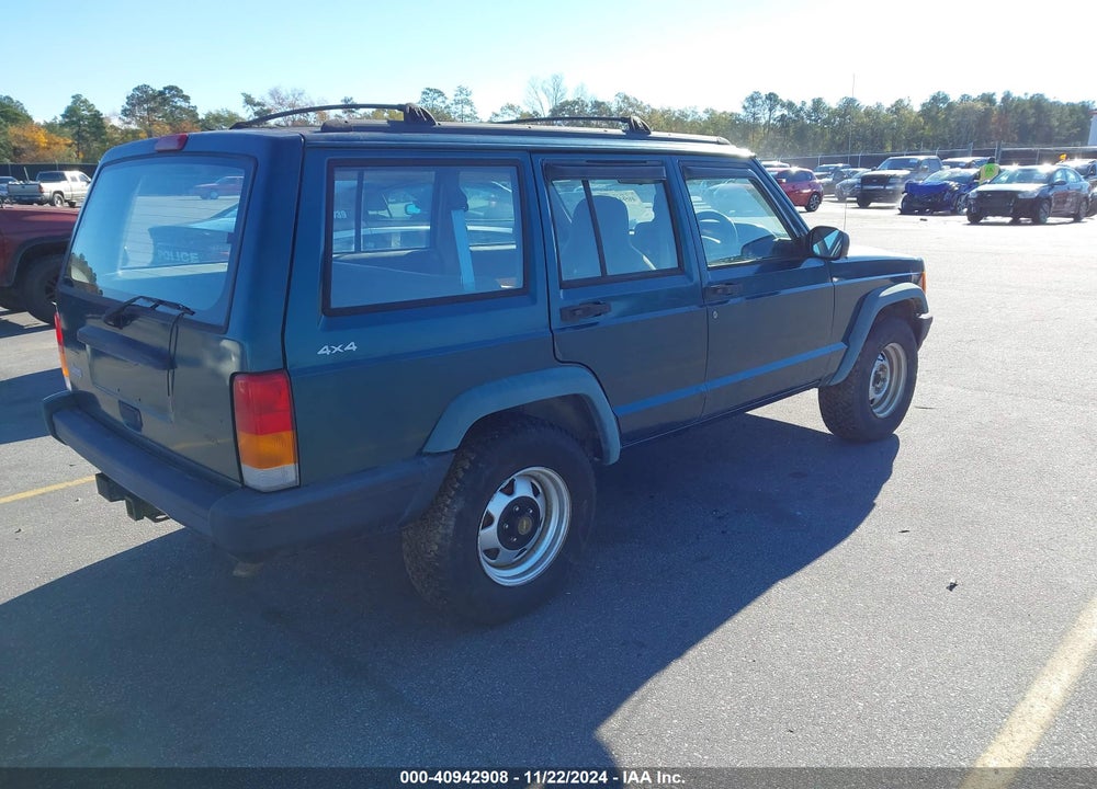 1998 JEEP CHEROKEE RHD RURAL LETTER CARRIER VIN: 1J4FN28S9WL216735