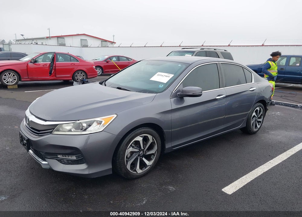 2016 HONDA ACCORD VIN: 1HGCR2F75GA058291