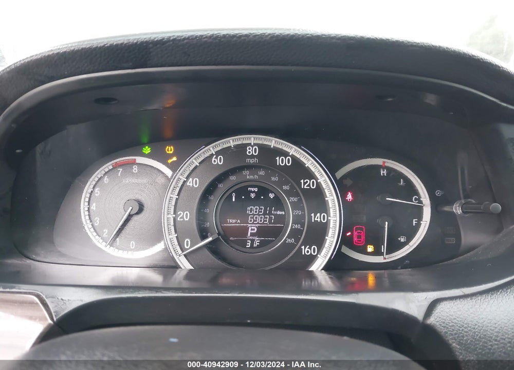 2016 HONDA ACCORD VIN: 1HGCR2F75GA058291