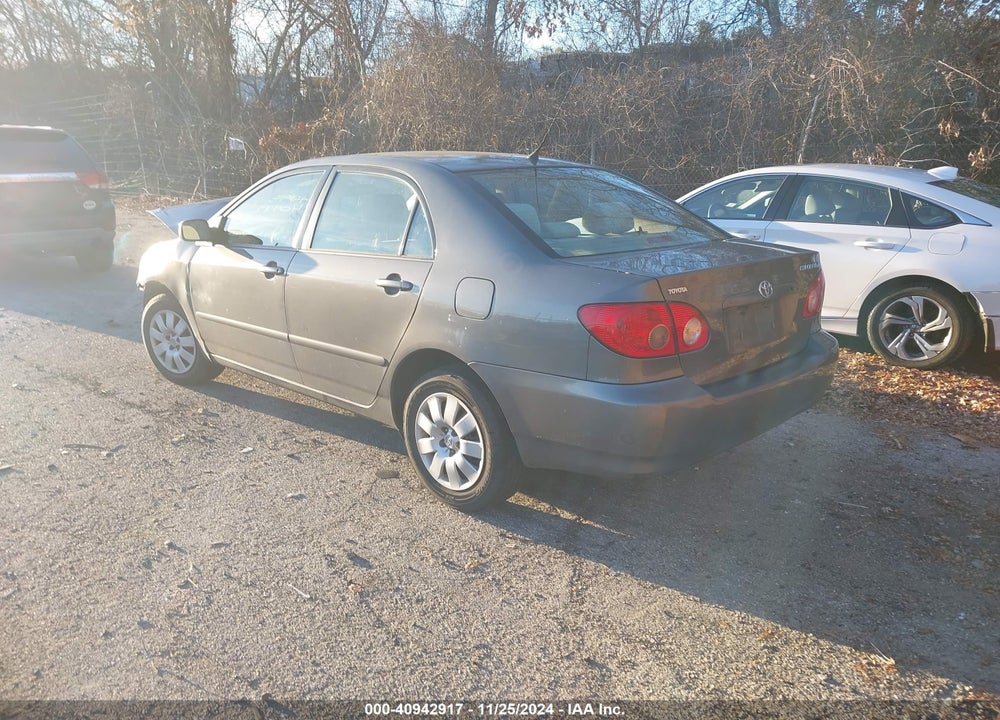 2008 TOYOTA COROLLA LE VIN: 2T1BR32E78C859323
