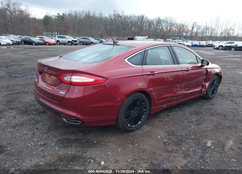 2013 FORD FUSION SE VIN: 3FA6P0H99DR336251