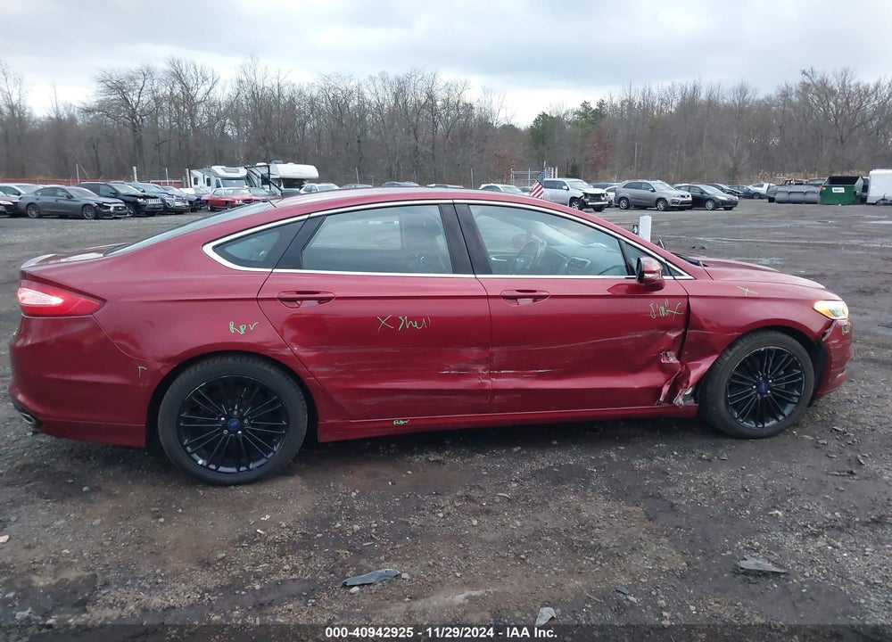 2013 FORD FUSION SE VIN: 3FA6P0H99DR336251