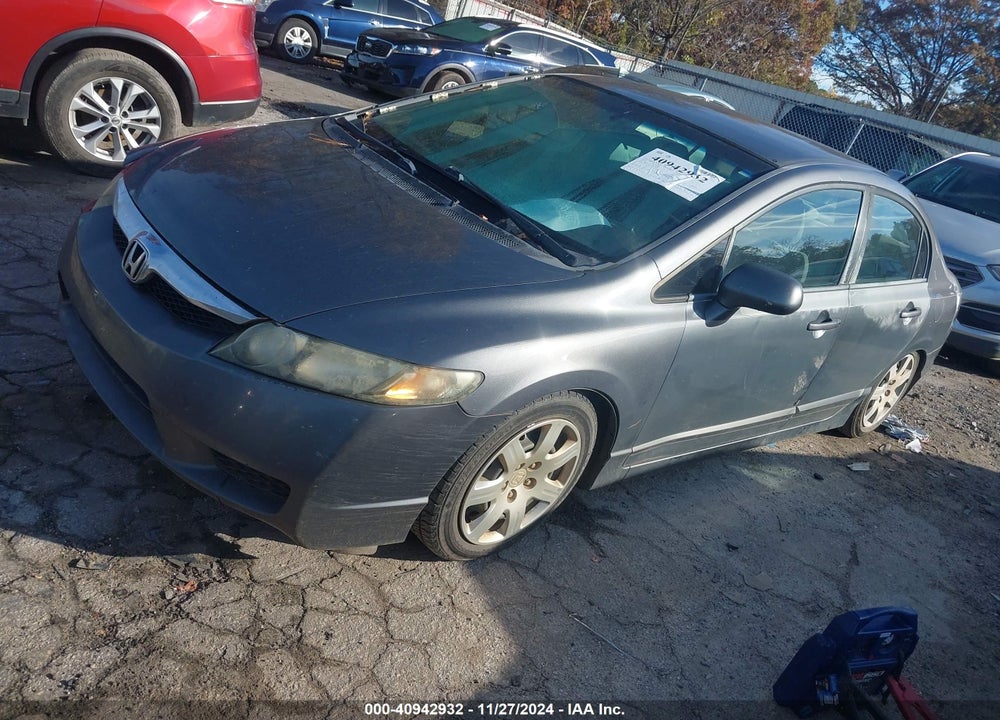 2010 HONDA CIVIC LX VIN: 2HGFA1F53AH500247