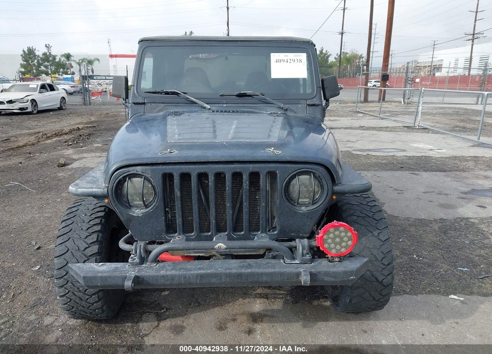 2000 JEEP WRANGLER SPORT VIN: 1J4FA49S8YP731579
