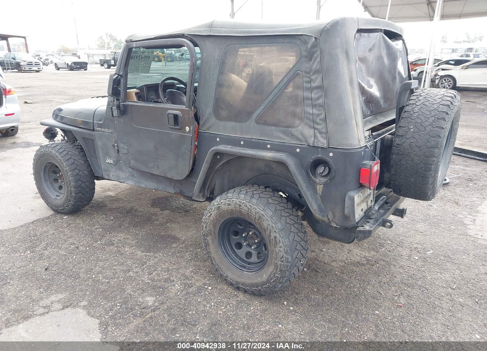 2000 JEEP WRANGLER SPORT VIN: 1J4FA49S8YP731579