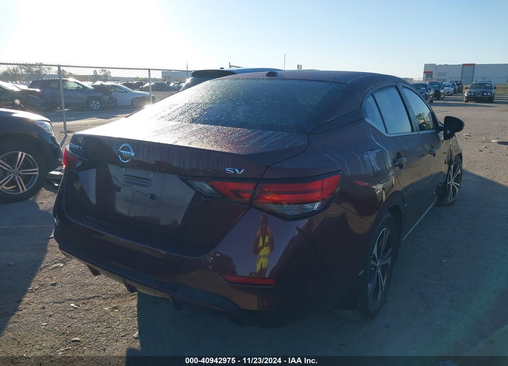2020 NISSAN SENTRA VIN: 3N1AB8CV9LY208038