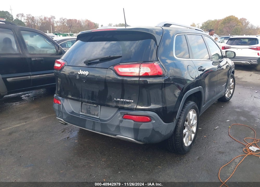 2016 JEEP CHEROKEE LIMITED VIN: 1C4PJLDB1GW116419