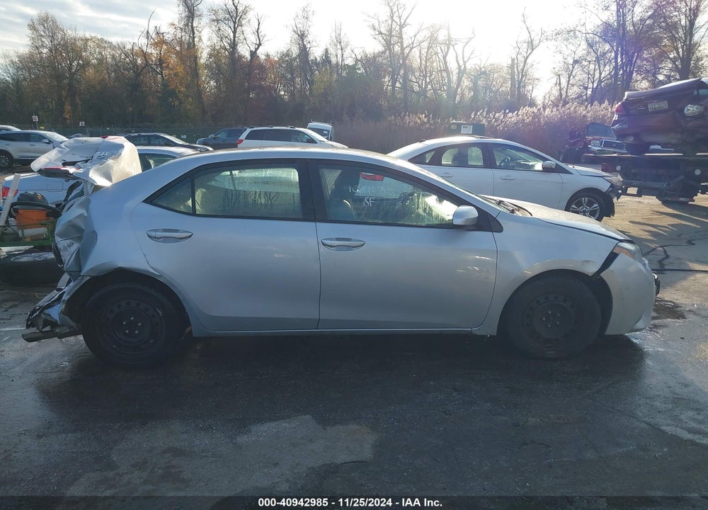 2014 TOYOTA COROLLA VIN: 2T1BURHE3EC215726