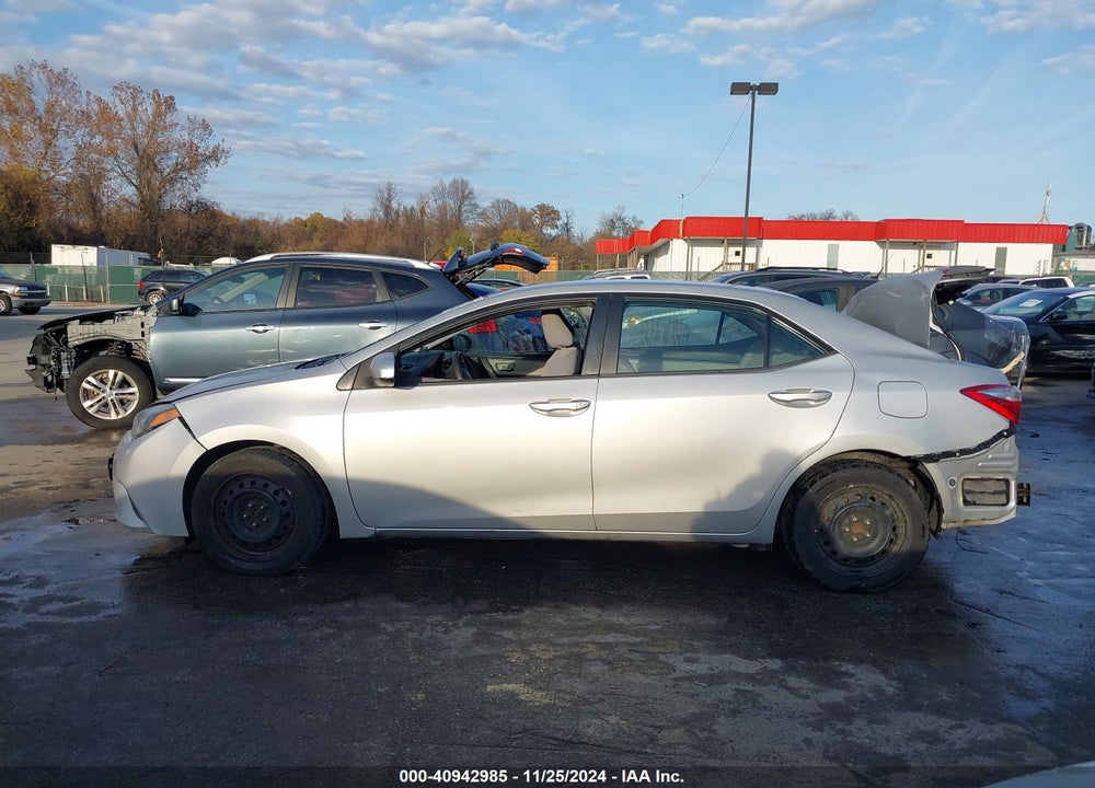 2014 TOYOTA COROLLA VIN: 2T1BURHE3EC215726