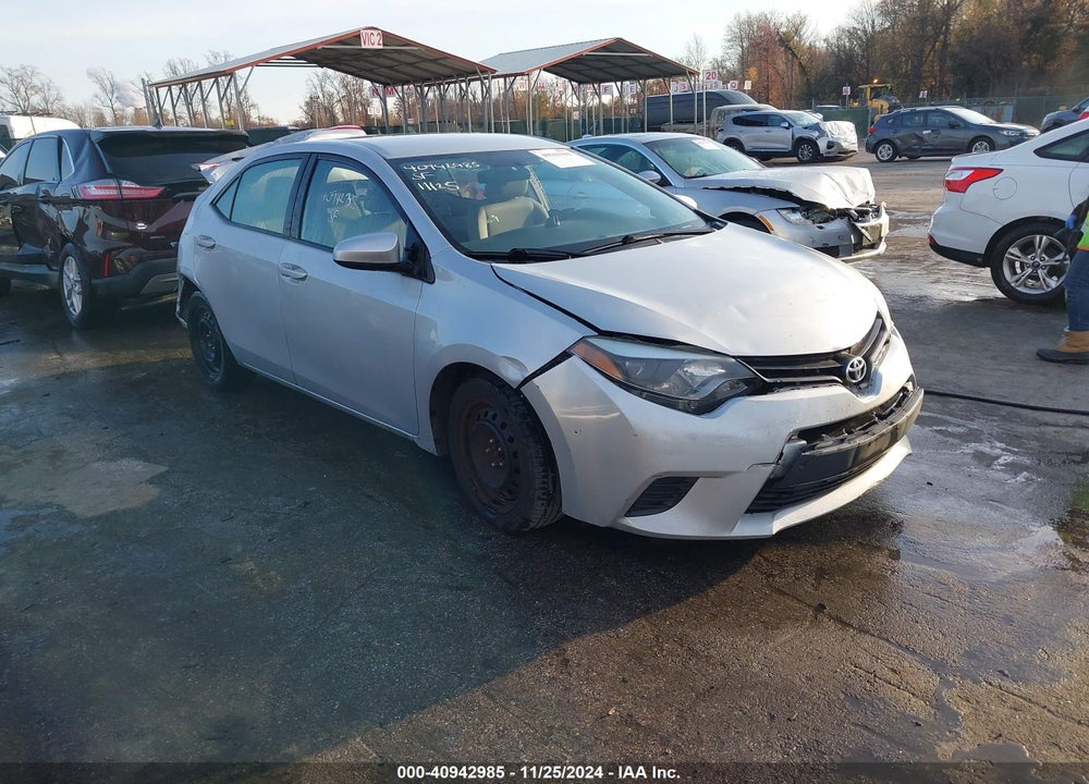 2014 TOYOTA COROLLA VIN: 2T1BURHE3EC215726